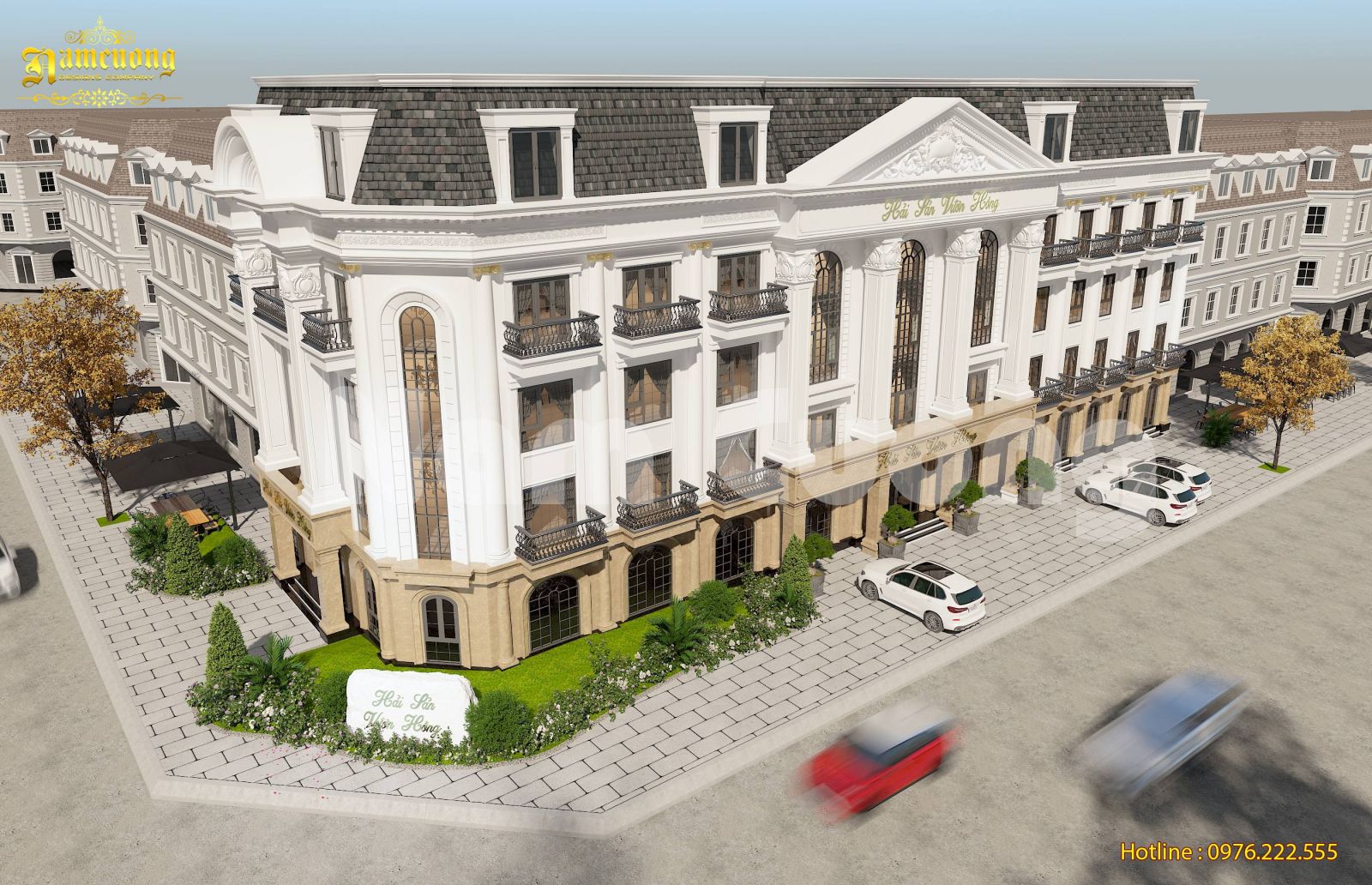 越南 Quảng Ninh 港海鲜餐厅 Vườn Hồng 设计亮点与评价-30