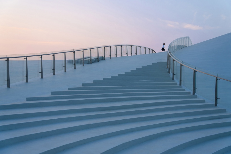 海口“天空之山”滨海驿站——浪漫海景与大地艺术完美融合-70