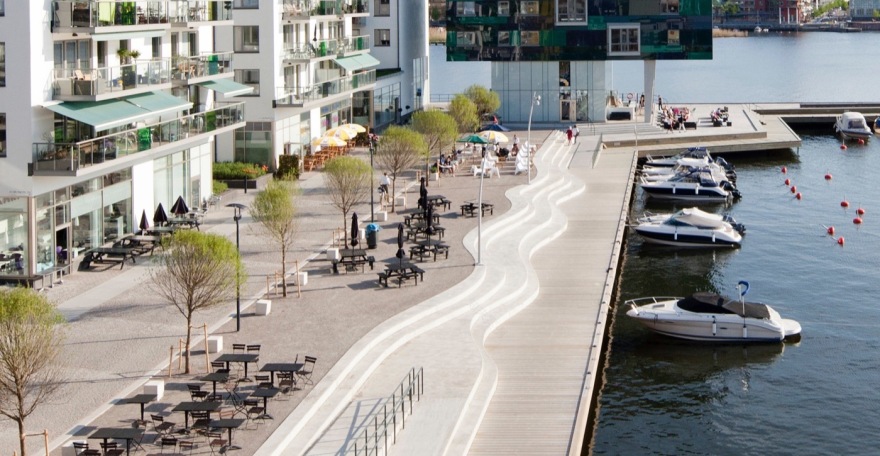 瑞典斯德哥尔摩亨利克斯达尔港区的活力滨水空间设计-29