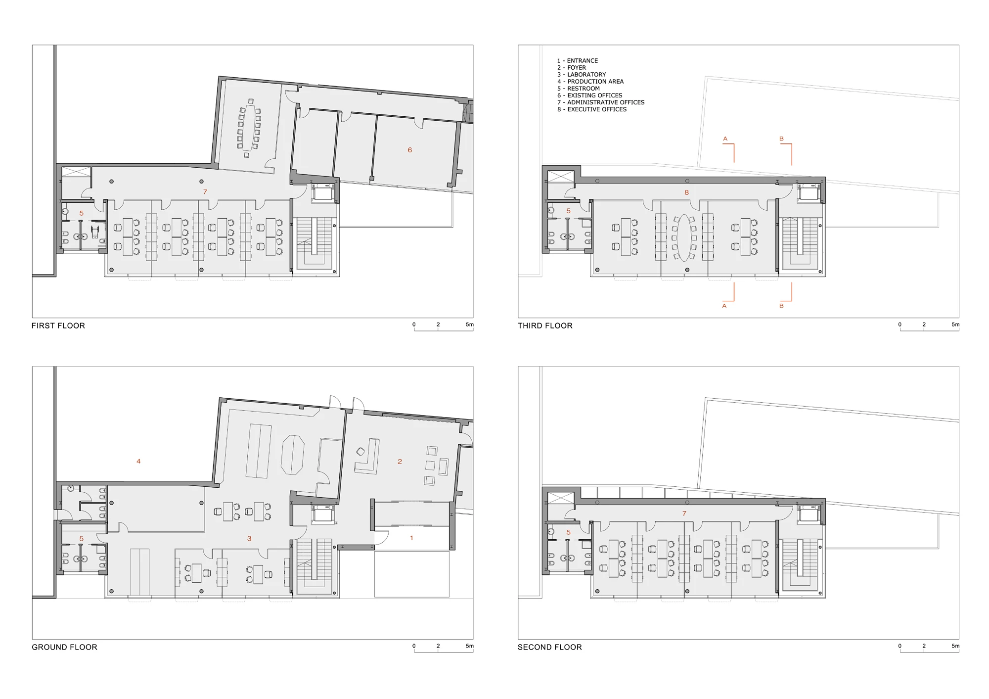 简约风格展现独特魅力——Madel Head Office 室内设计-22