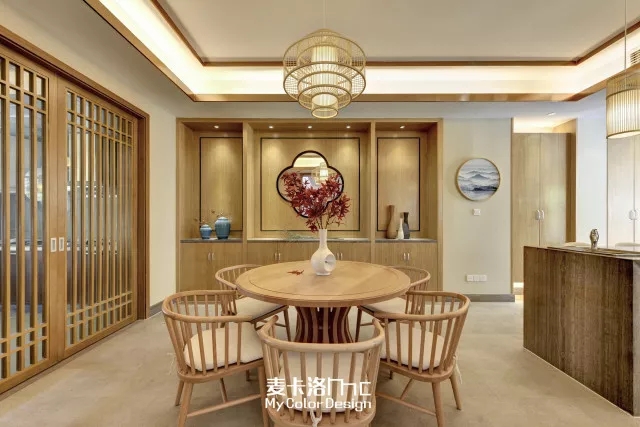 260㎡日式禅意风别墅  麦卡洛软装设计-18