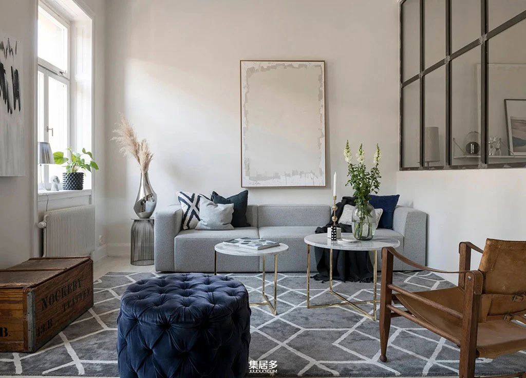 斯德哥尔摩时尚公寓设计丨瑞典斯德哥尔摩-5