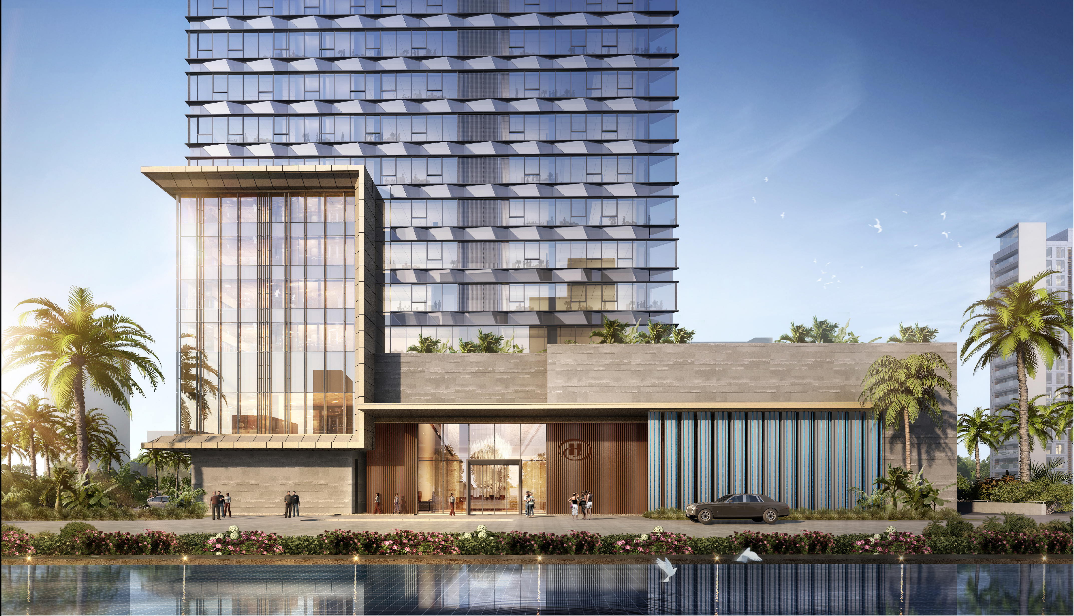 深圳机场希尔顿双树万怡酒店丨中国深圳丨深圳华筑建筑工程设计有限公司-9