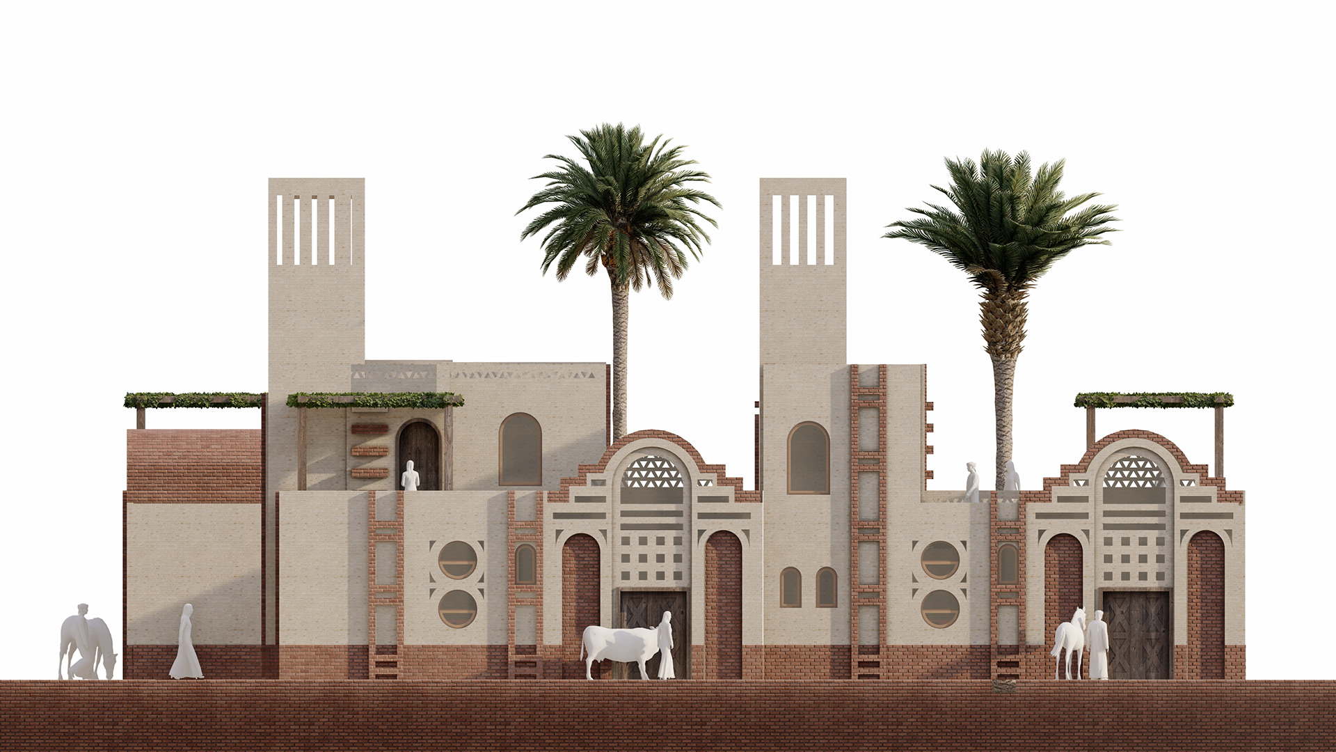 GRADUATION PROJECT - NEW DESERT VILLAGE ( ALTARFAA )-24