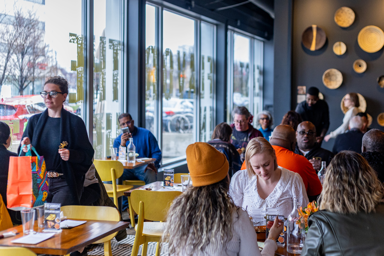 Baobab Fare餐厅丨美国底特律丨底特律ROSSETTI建筑设计公司-13