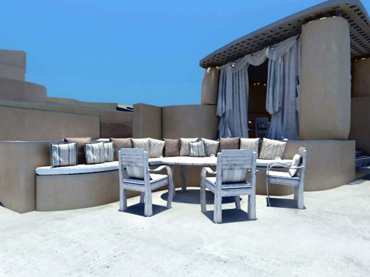 Pool Bar Dome Resort - Utopia Hotel Design Staging-10