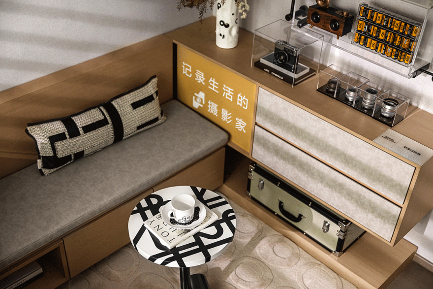 越秀地产·品秀星图样板间丨中国广州丨JLa 闳雅堂 Vermillion Gift-33