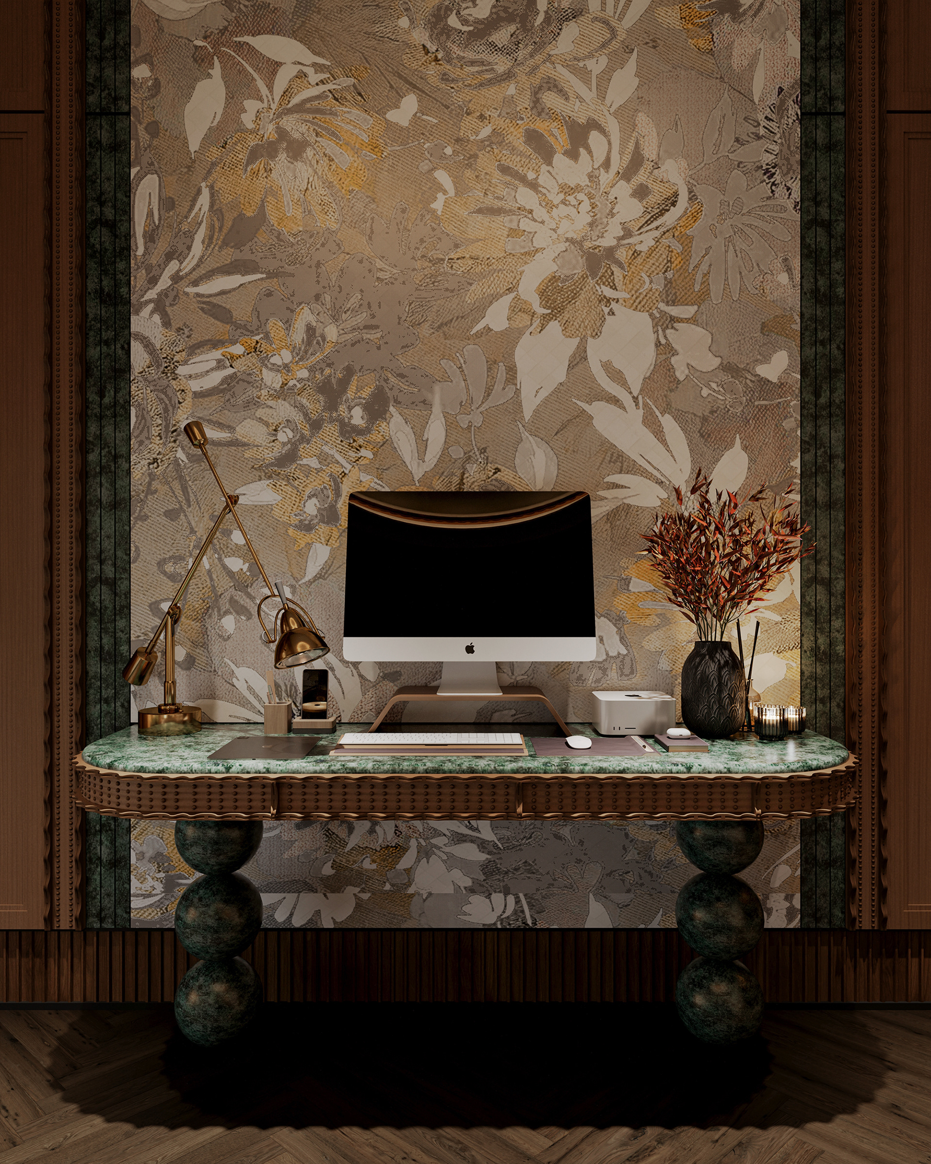 ARTDECO卧室设计丨越南河内-12