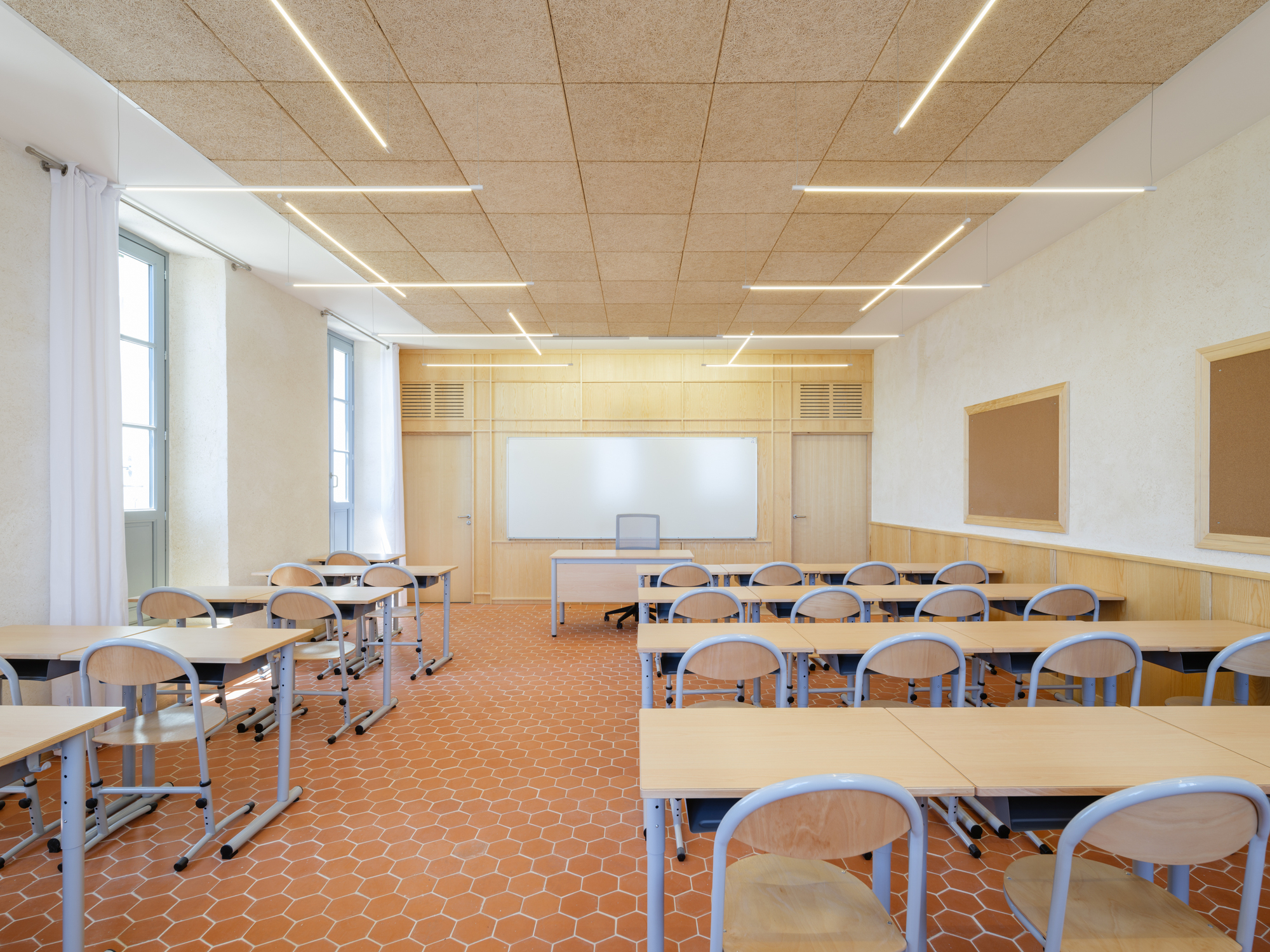 Ecole du Vieu· Bourg 学校丨法国丨Plò architectes-15