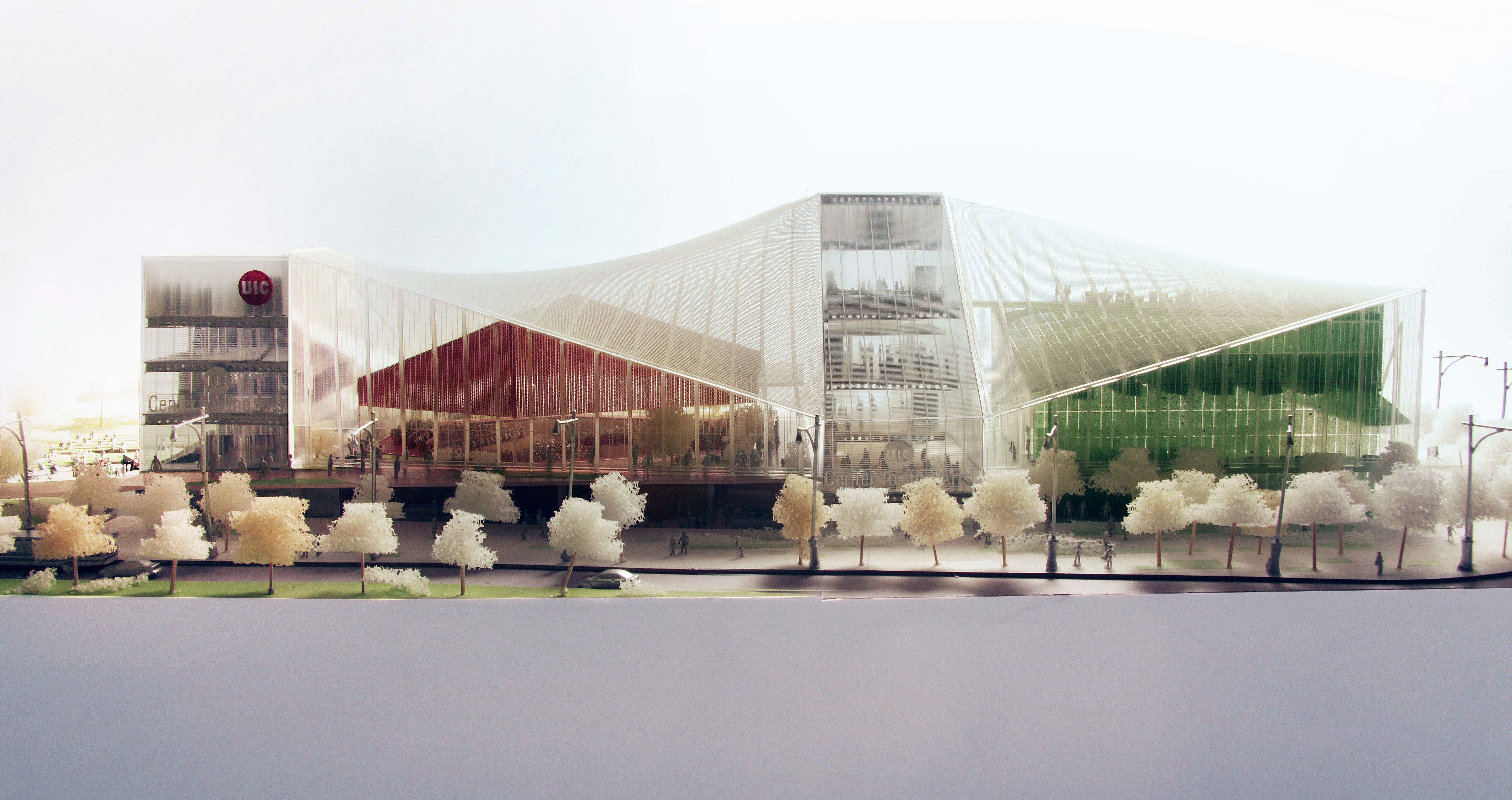 芝加哥 UIC 艺术中心-5