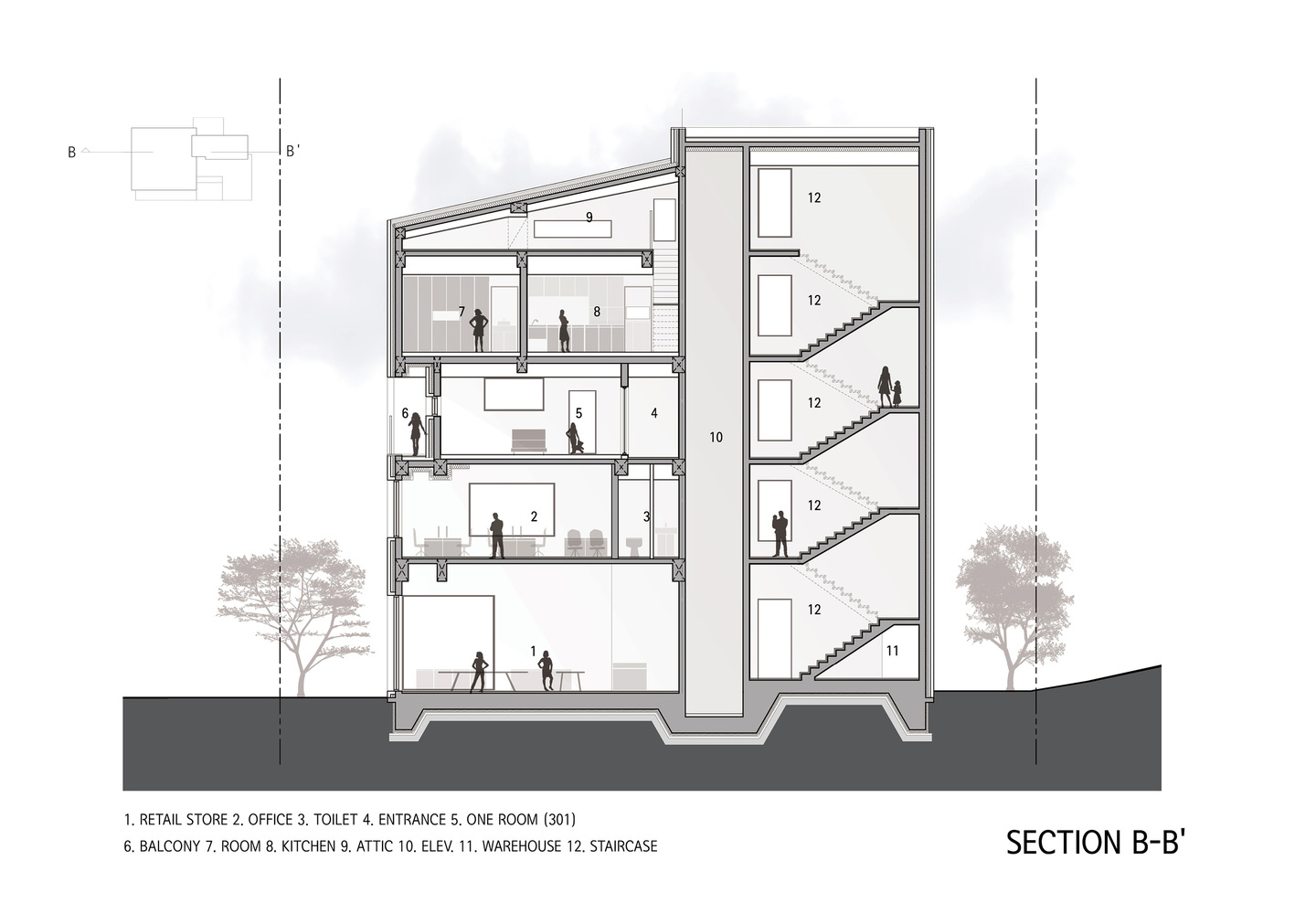 韩国 Anseong 商业住宅丨RAUM ARCHITECTURE-15