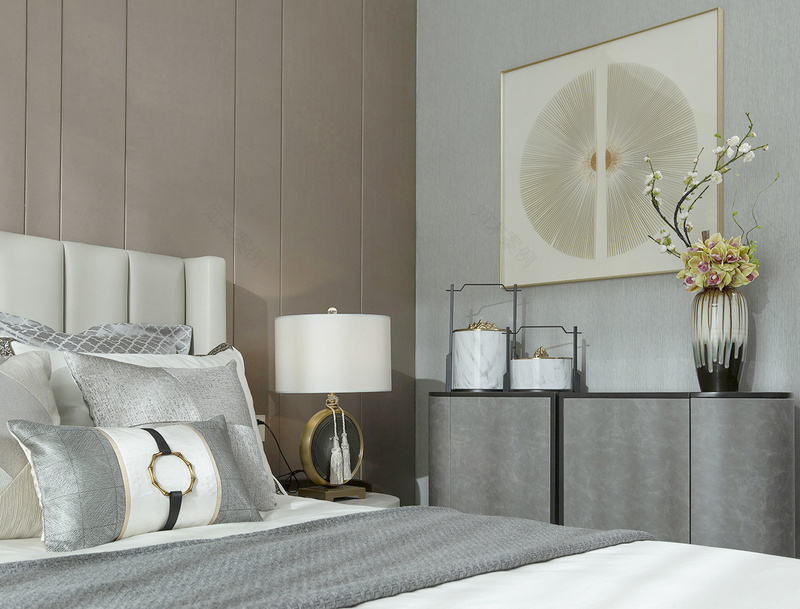 天津金辉北辰宜兴埠样板间 | 秋意浓烈的中式家居设计-42