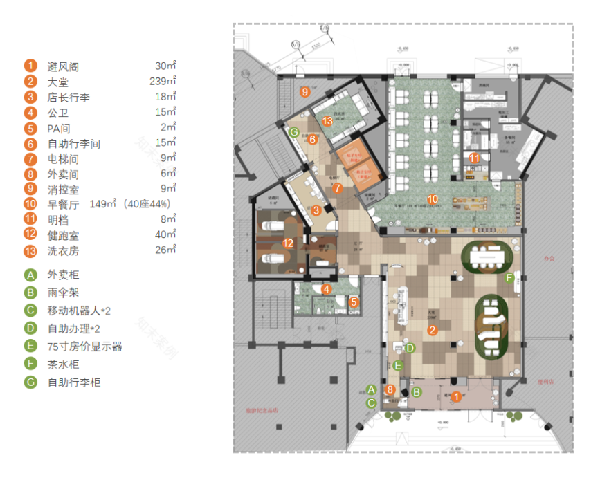 亚筑设计|辽宁丹东振兴火车站桔子酒店-36
