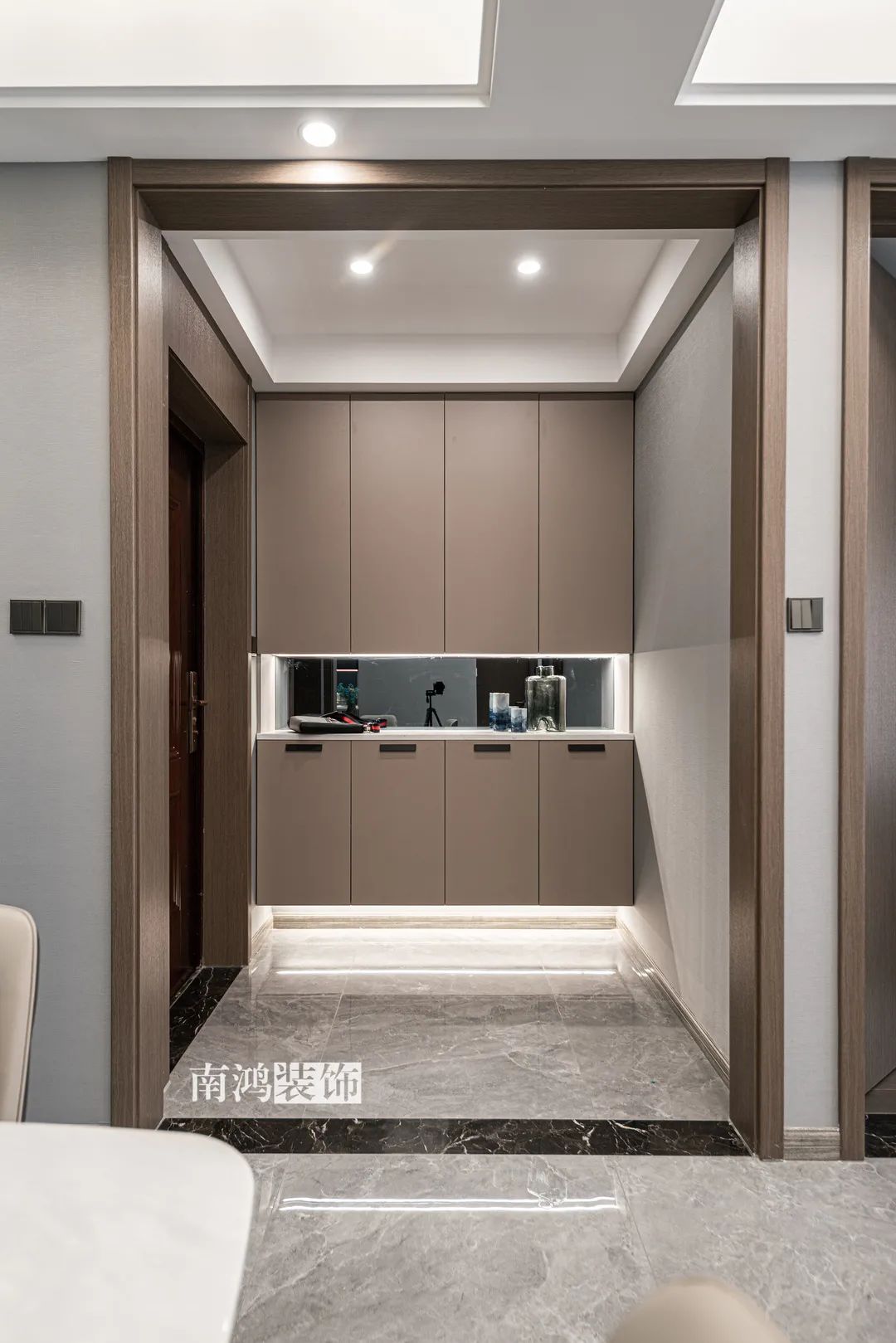 学成府 128㎡现代风格大平层设计丨浙江南鸿装饰-24