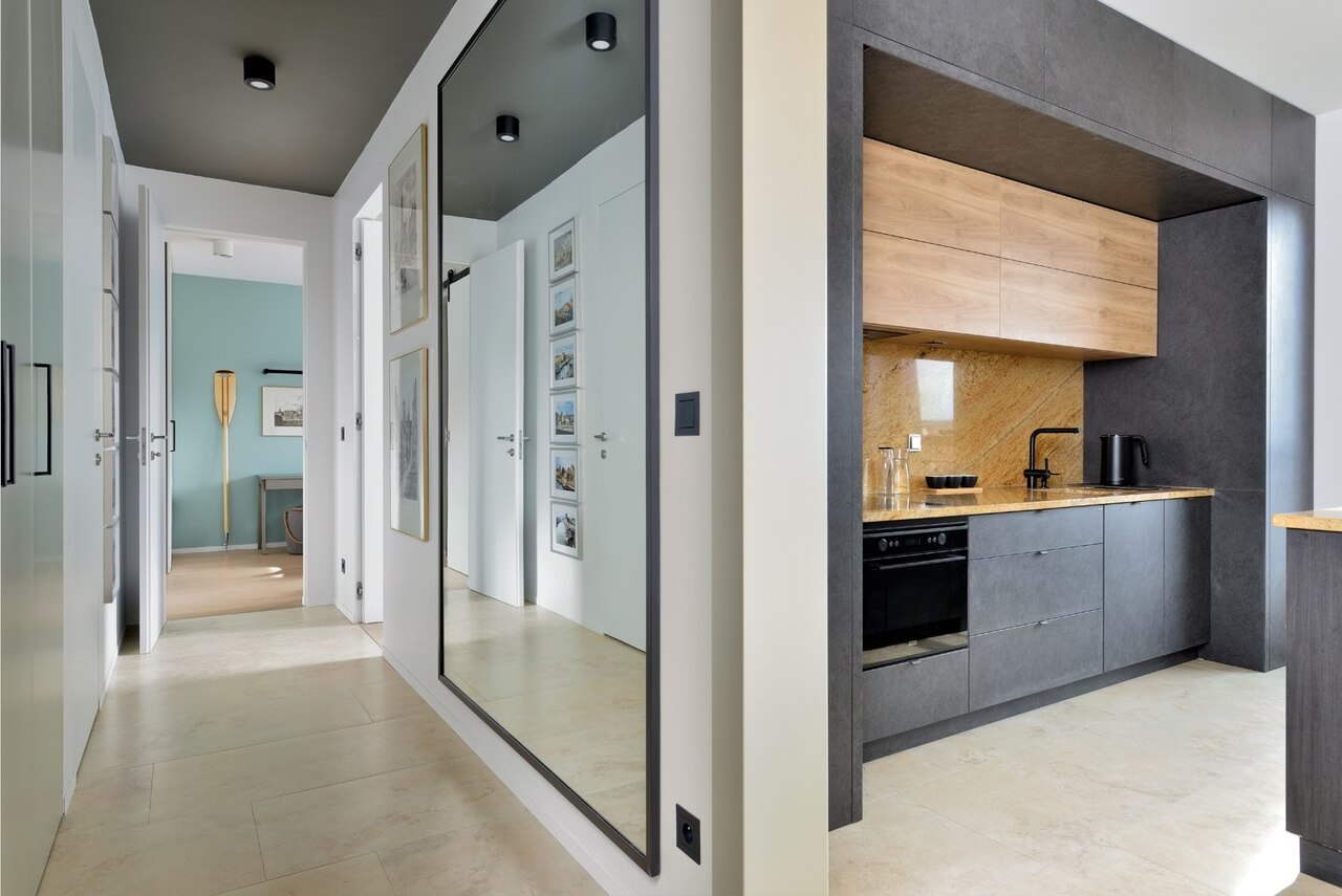 Wakacyjne mieszkanie w Gdańsku z widokiem na Żuraw i Motławę - PLN Design-10