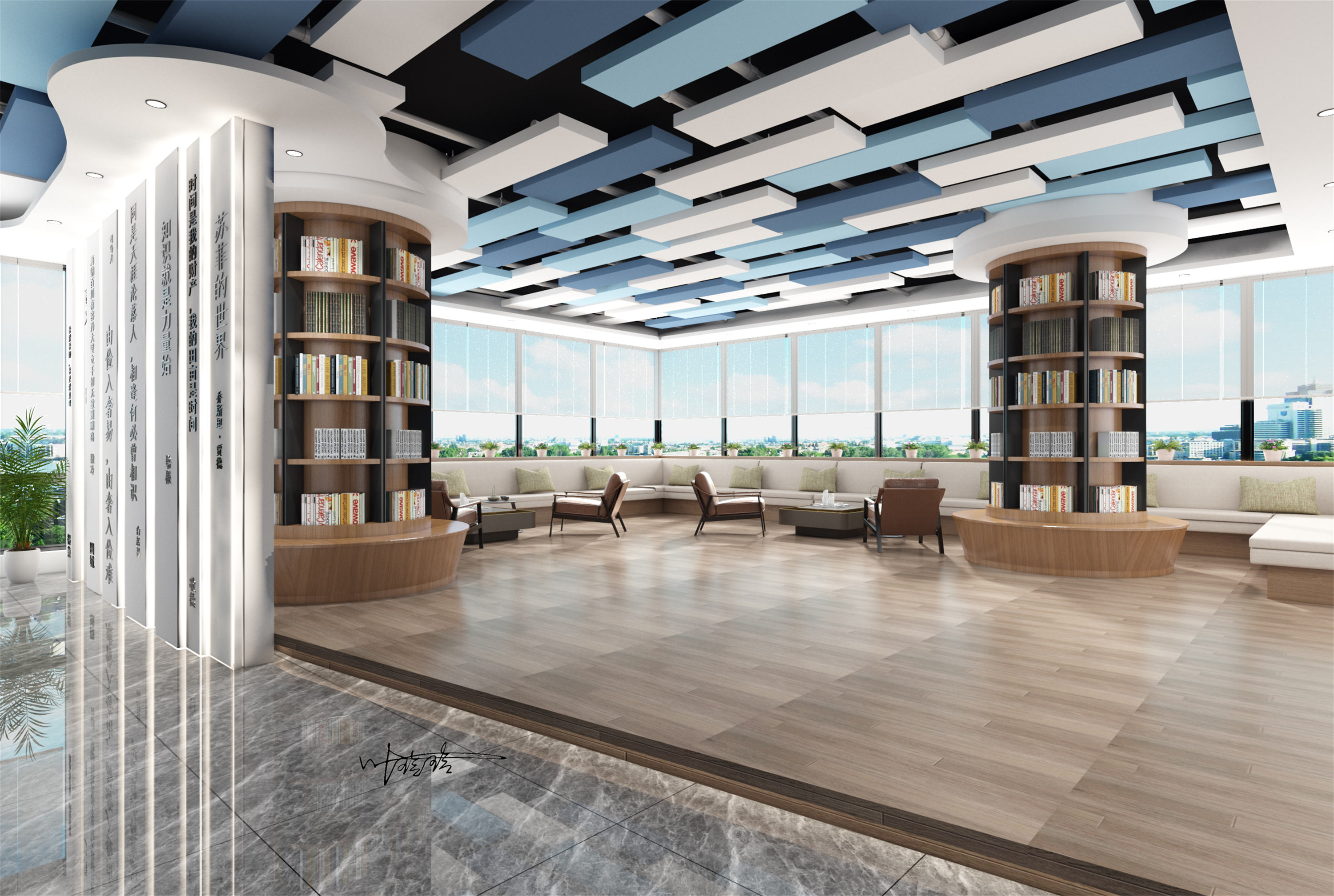 简约不简单的办公室设计-13