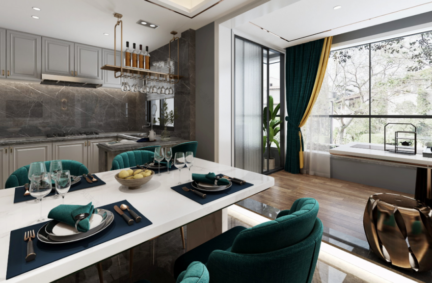 华宇御璟湖山美式轻奢宅丨中国重庆丨廖俊豪-34