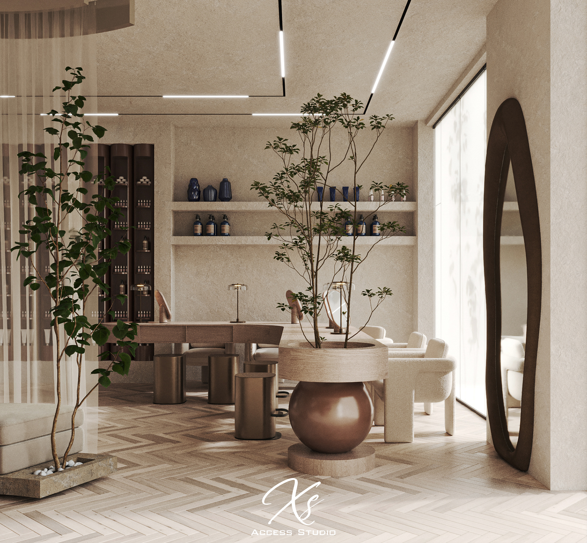 Gorgeous Beauty Salon 室内设计-19