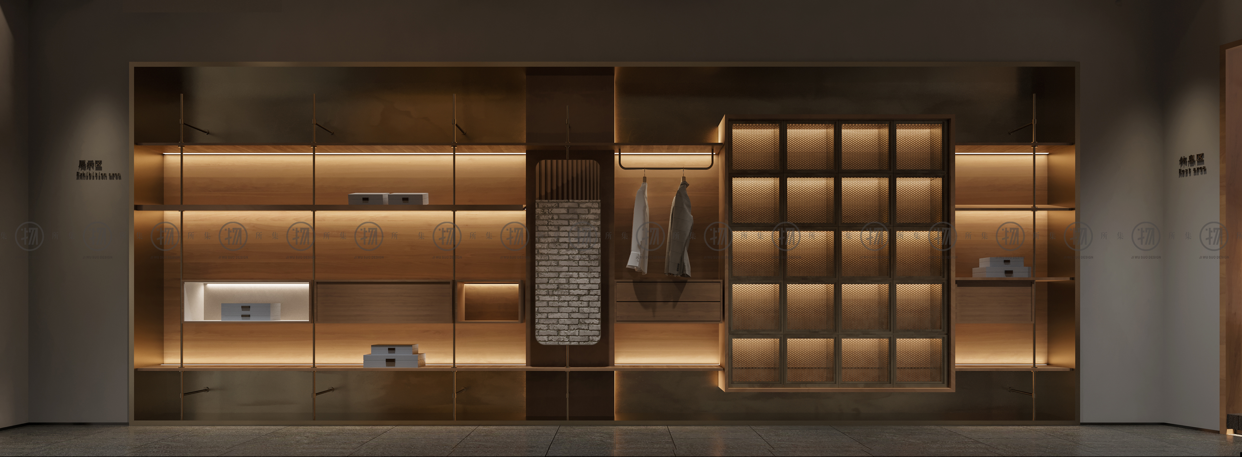 槿文家居展厅丨中国郑州丨集物所建筑设计-23