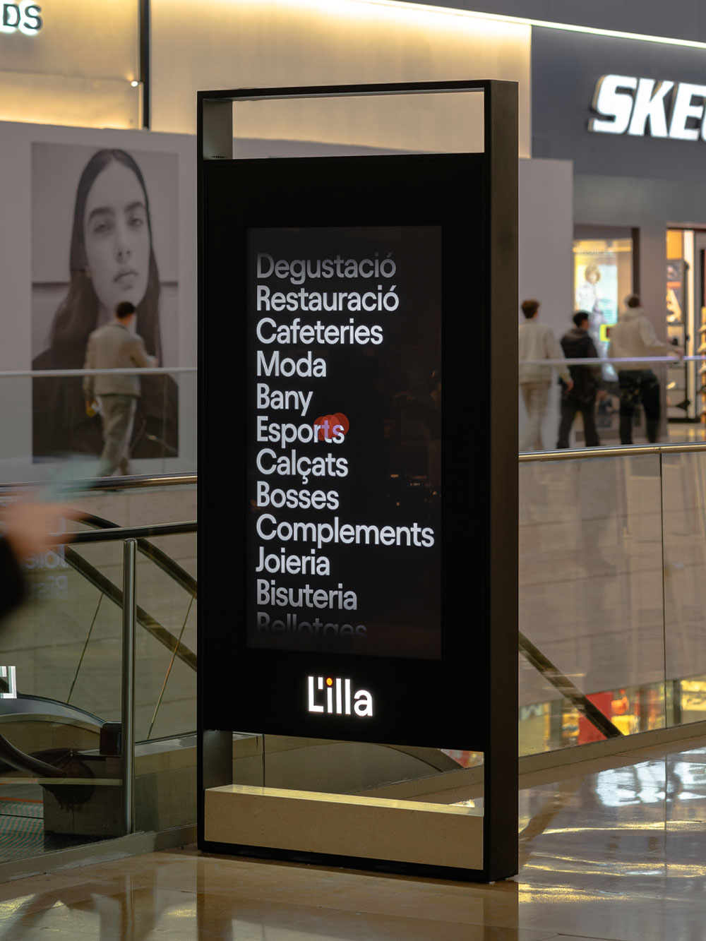 “L’illa Diagonal”购物中心导视系统设计丨西班牙巴塞罗那丨Batlle i Roig Arquitectes,Avanti-14