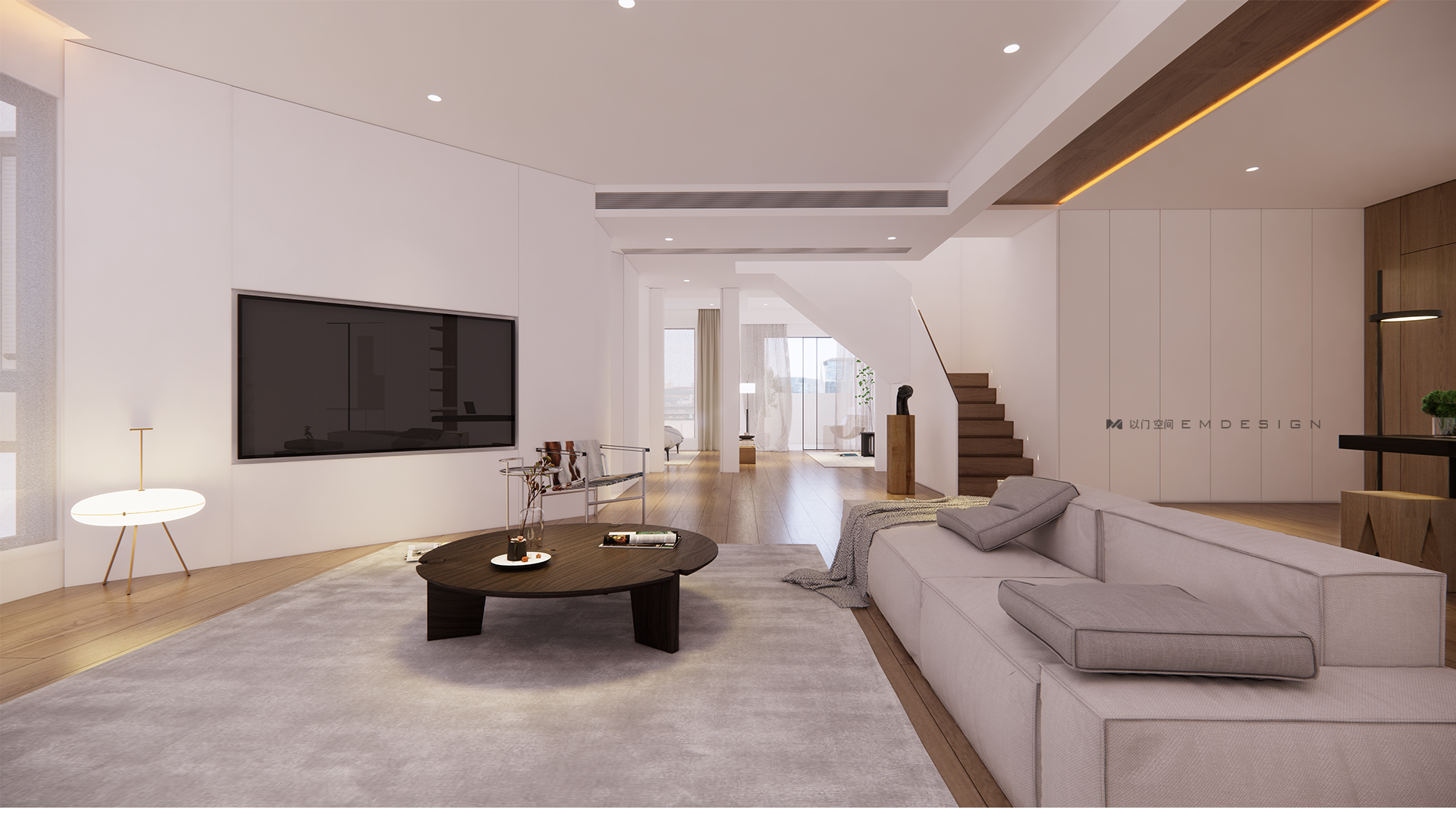 打造现代简约的舒适办公环境丨至域,以门空间设计-4