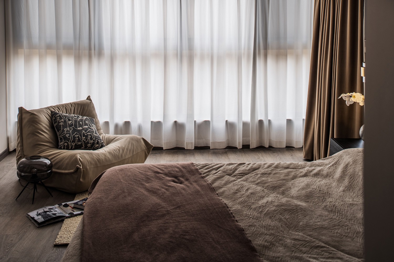 125 平现代风装修丨琢信装饰-15