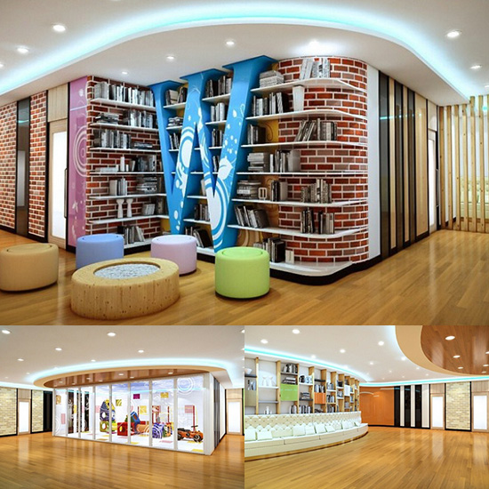 照明点亮的 80 平米牙科诊所设计-1