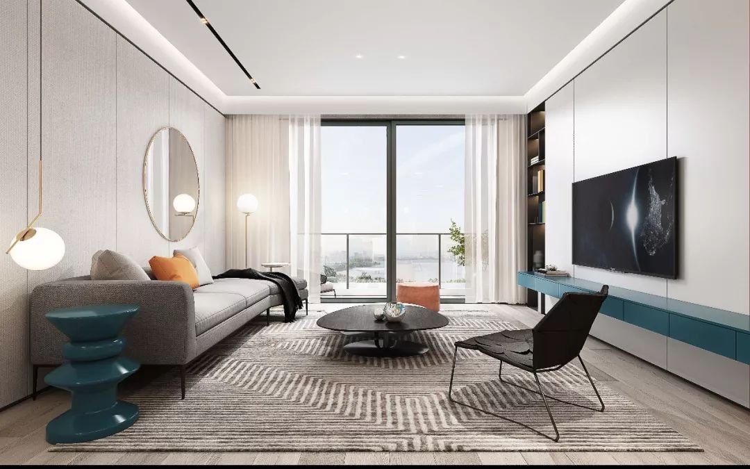 绍兴源盛·云锦中心大平层样板间-83