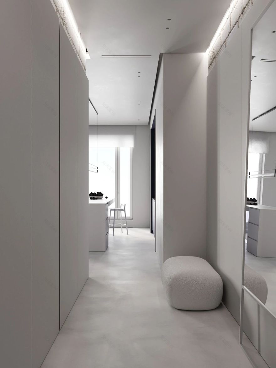 单色极简主义表达 · VIAN AA 内部设计丨俄罗斯顿河畔罗斯托夫丨Aleinikova Alina-63