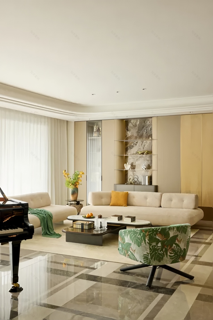 上海香港置地启元330㎡大平层丨中国上海丨上海祎间美学空间设计-7