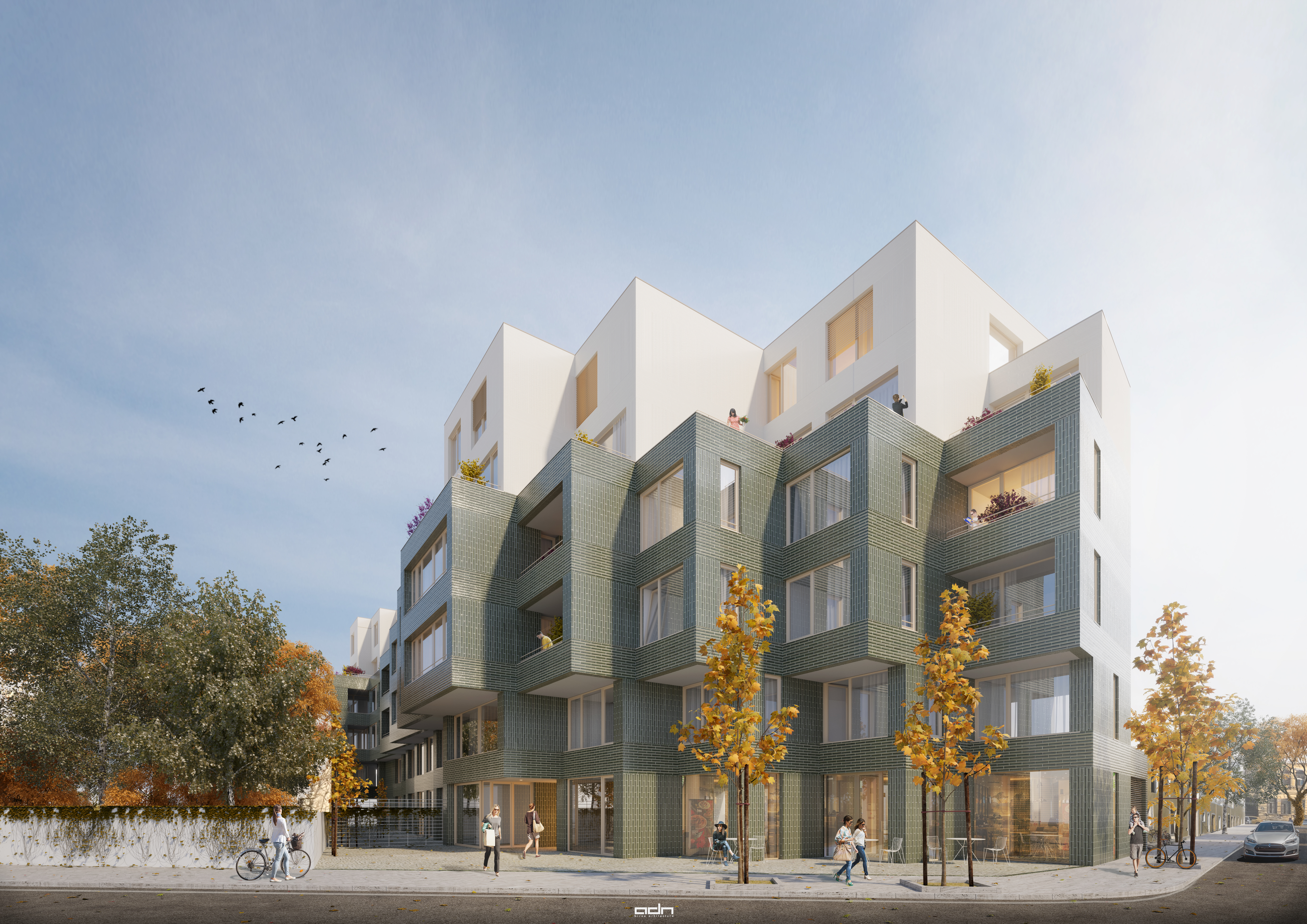 纪念性住房丨罗马尼亚布加勒斯特丨Bogdan Brădățeanu等7人-0