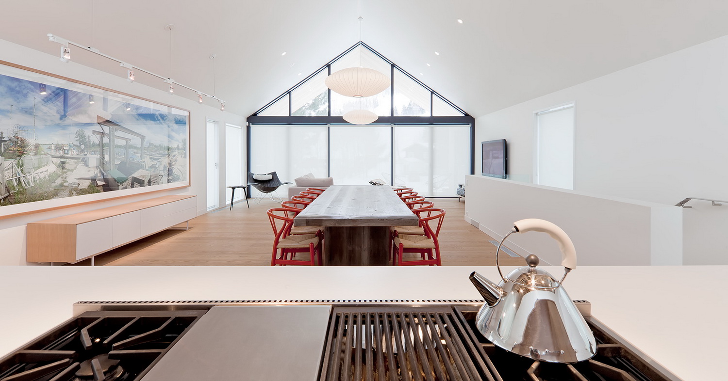 滑雪爱好者的现代艺术之家-17