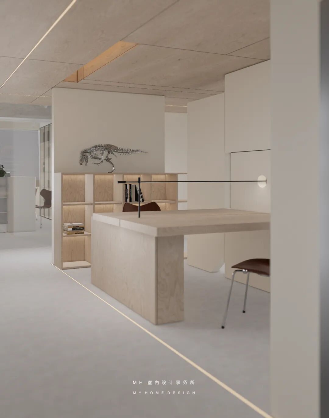 【首发】MH设计新作：探索·潮流  ▏新型现代办公空间探寻专注的力量-27