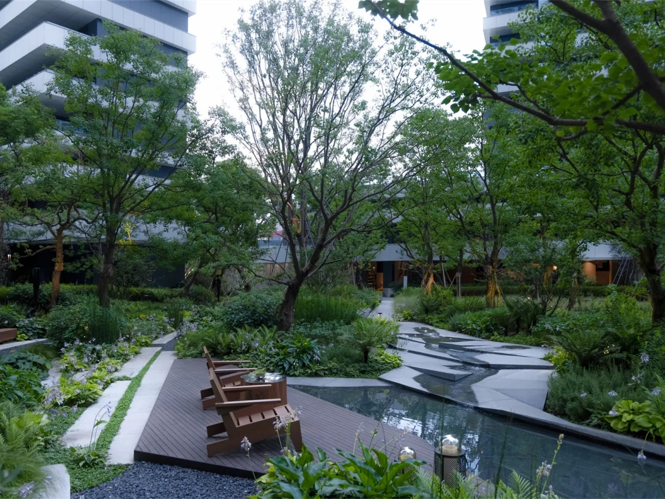 成都麓湖生态城·沚院住宅景观丨中国成都丨纬图-2