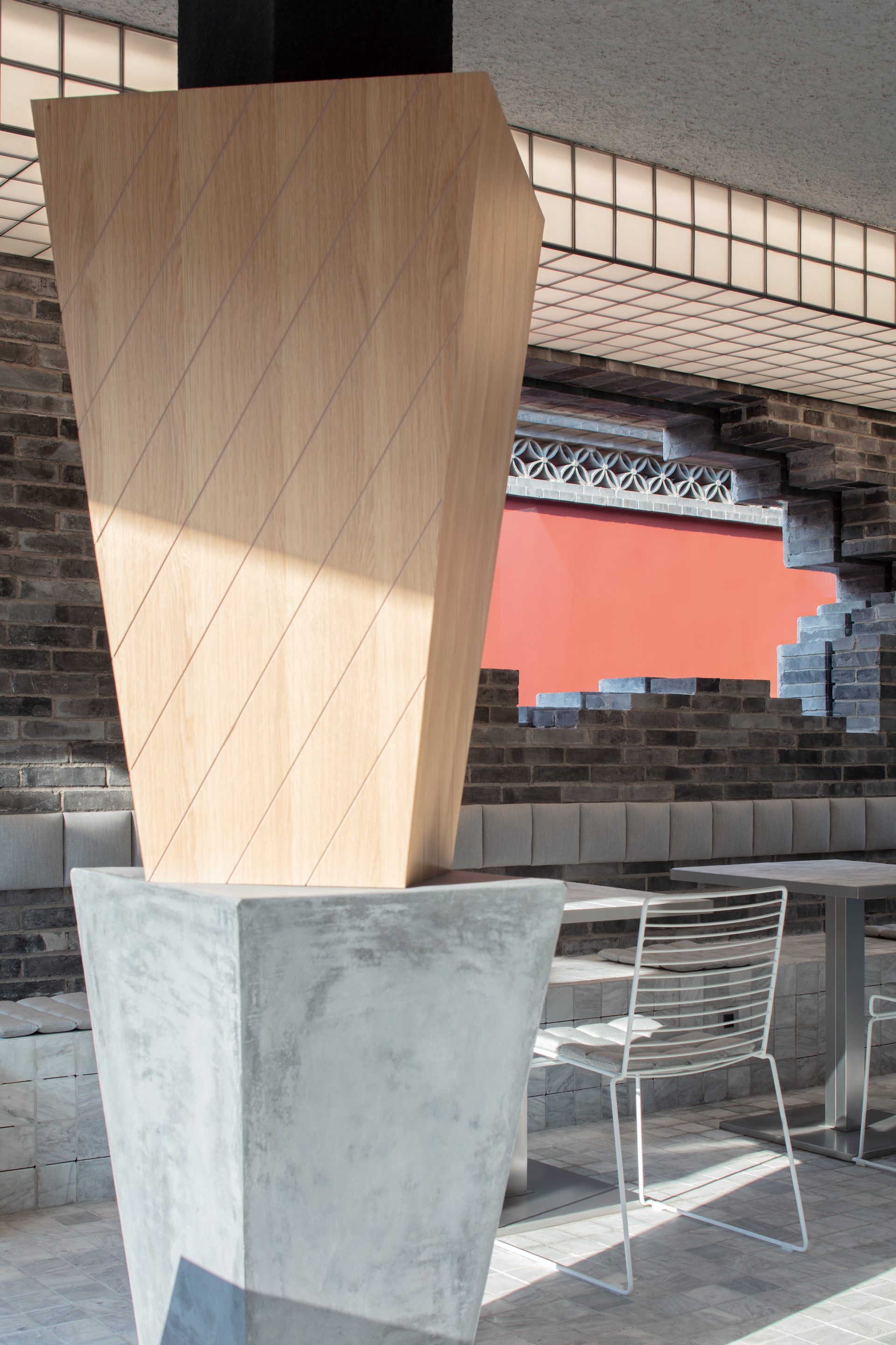 JM Cafe 白塔寺店丨中国北京丨B.L.U.E.建筑设计事务所-54