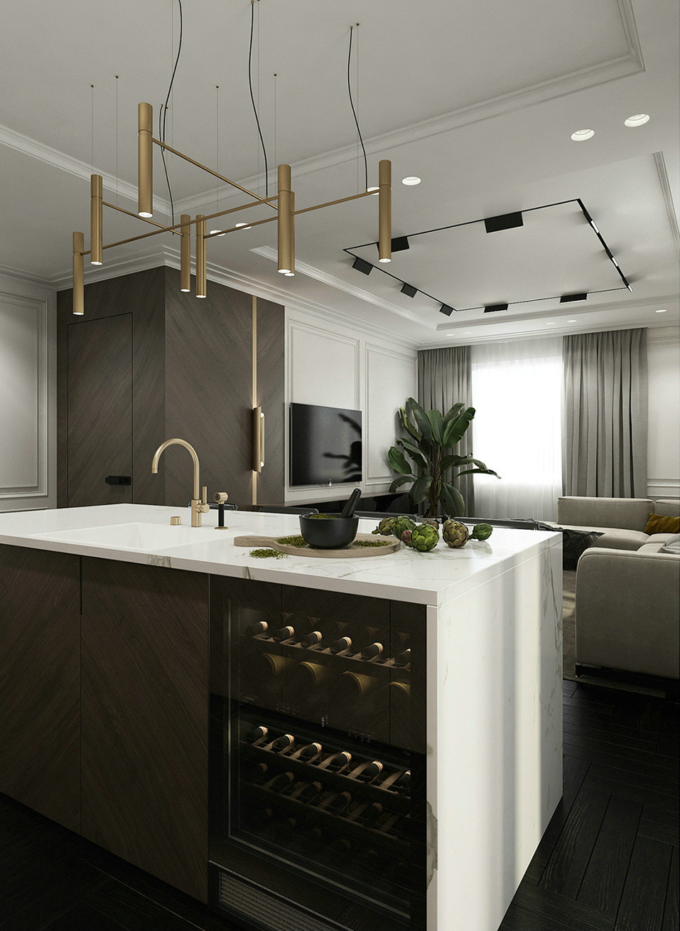 简约温馨的现代生活空间-4