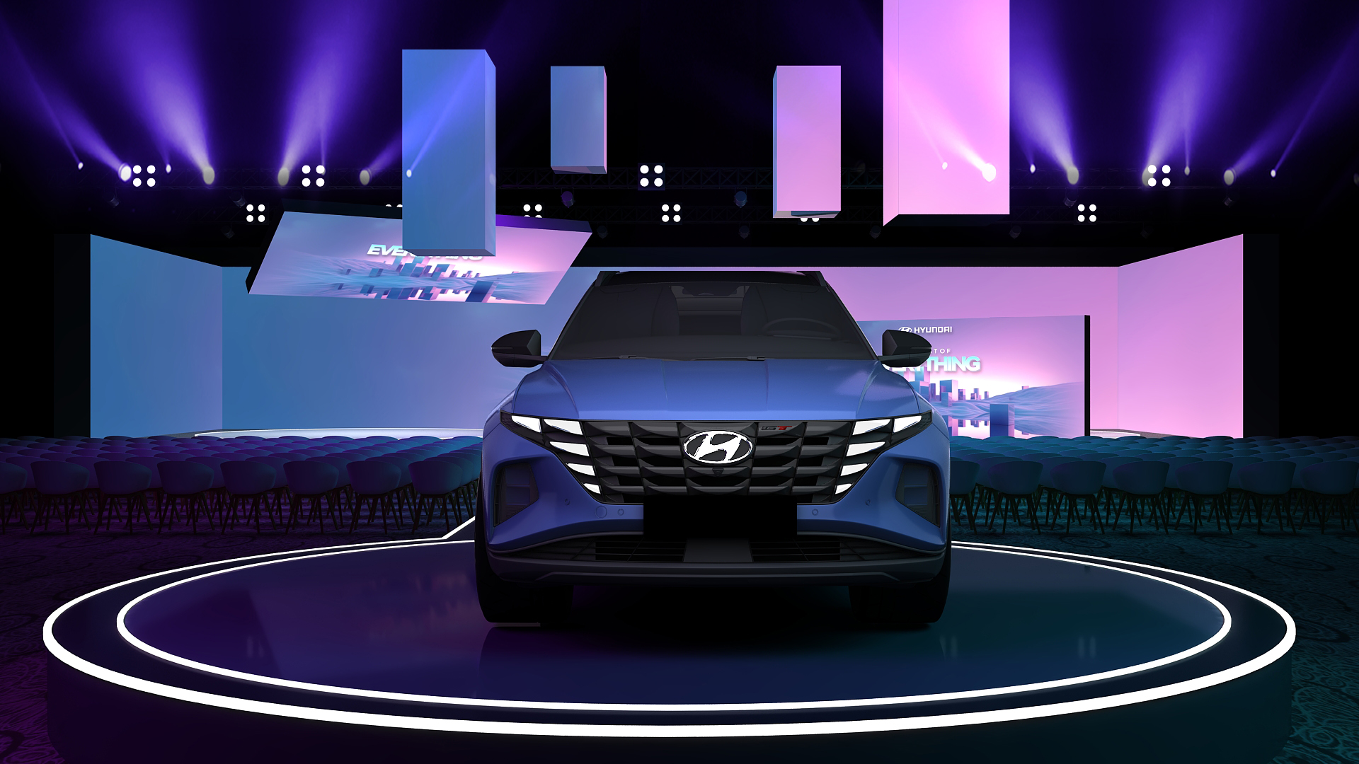 Hyundai Car Launch Stage design-4