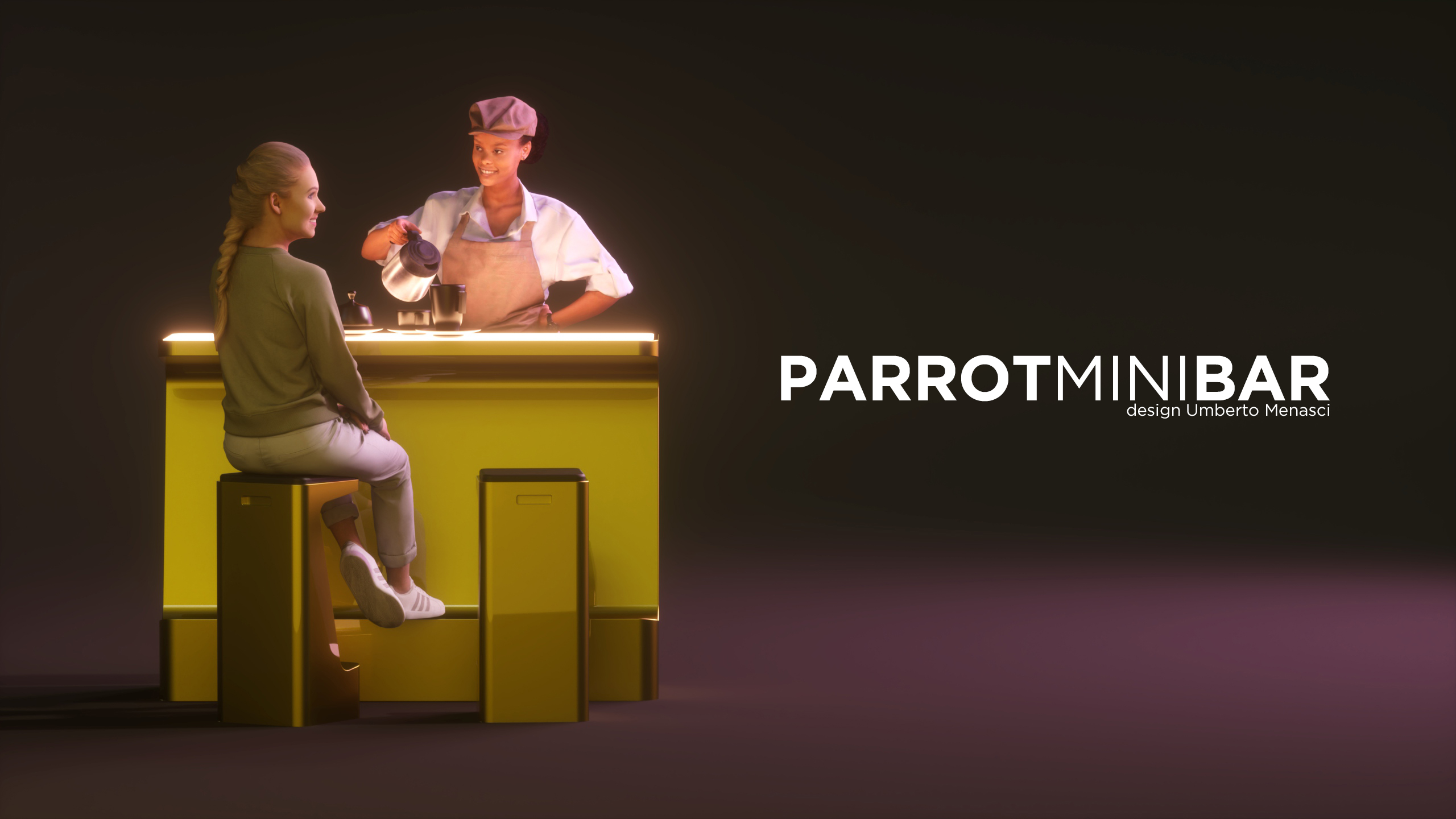 PARROT MINI BAR-2