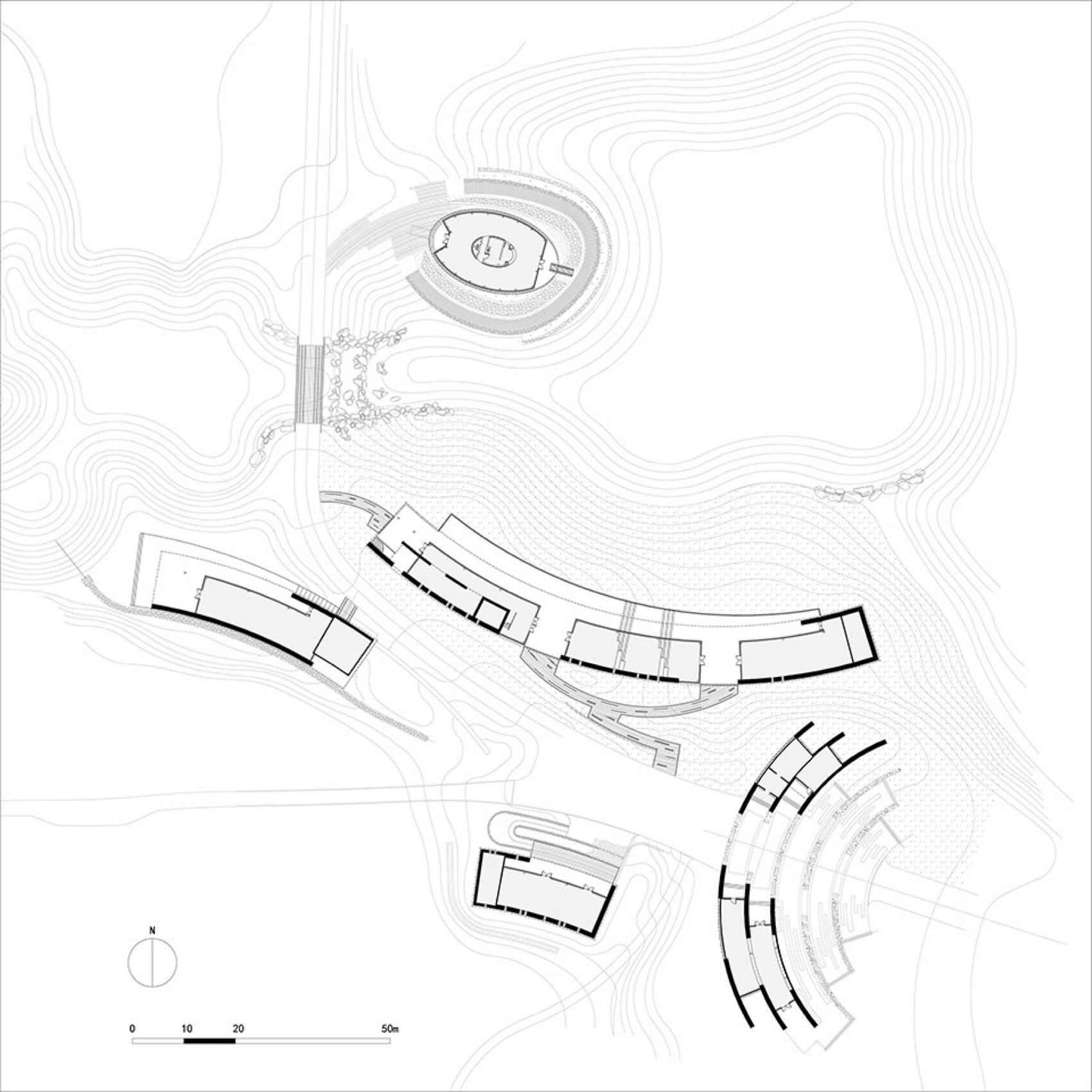 驻龙山游客中心，日照 / 中建设计.城乡与风景园林规划设计研究院-109