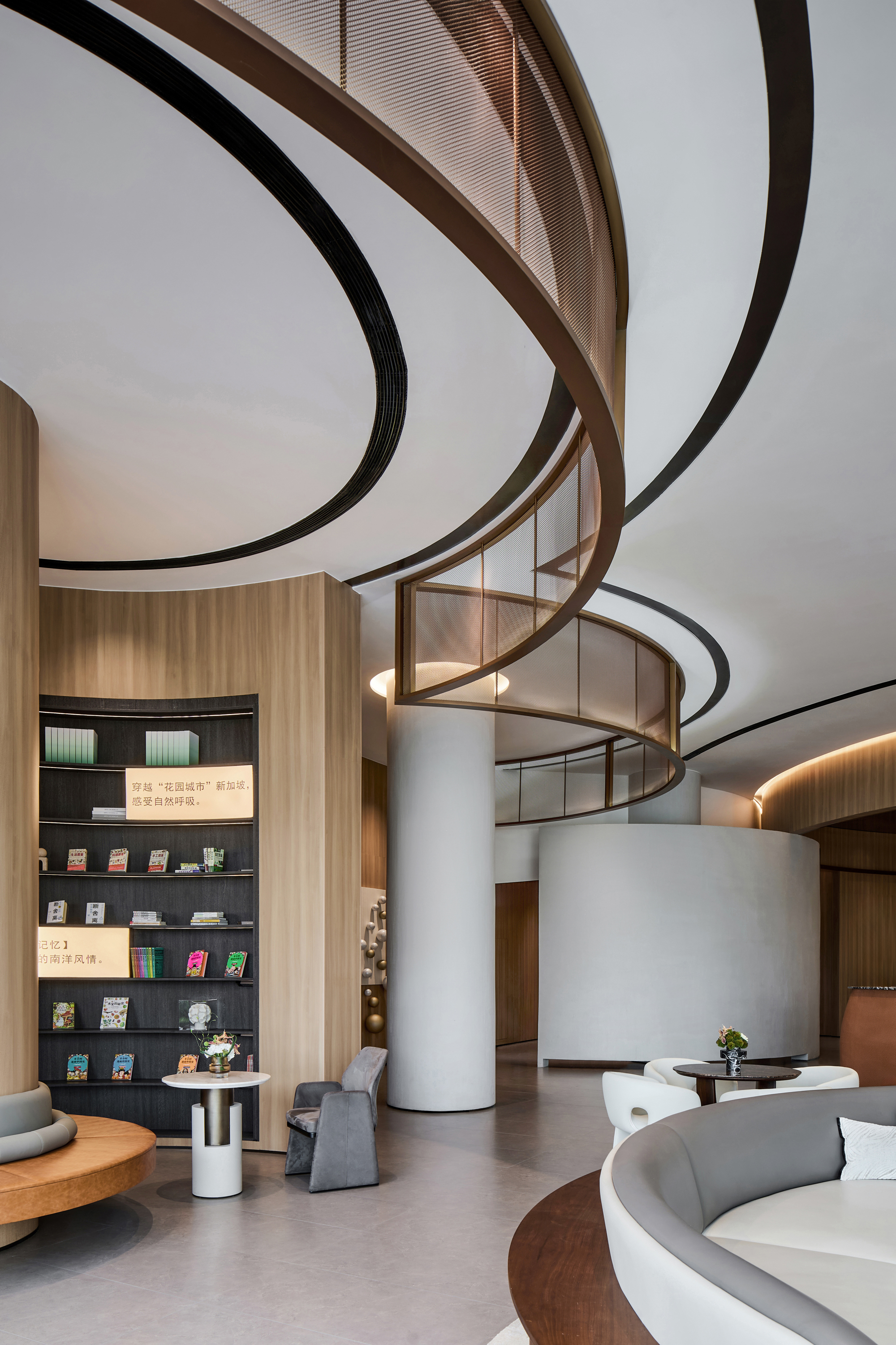 天津中新澜湖庭丨中国天津丨硬装设计为引擎联合设计,建筑设计为方标世纪建筑设计,景观设计为现工设计-68