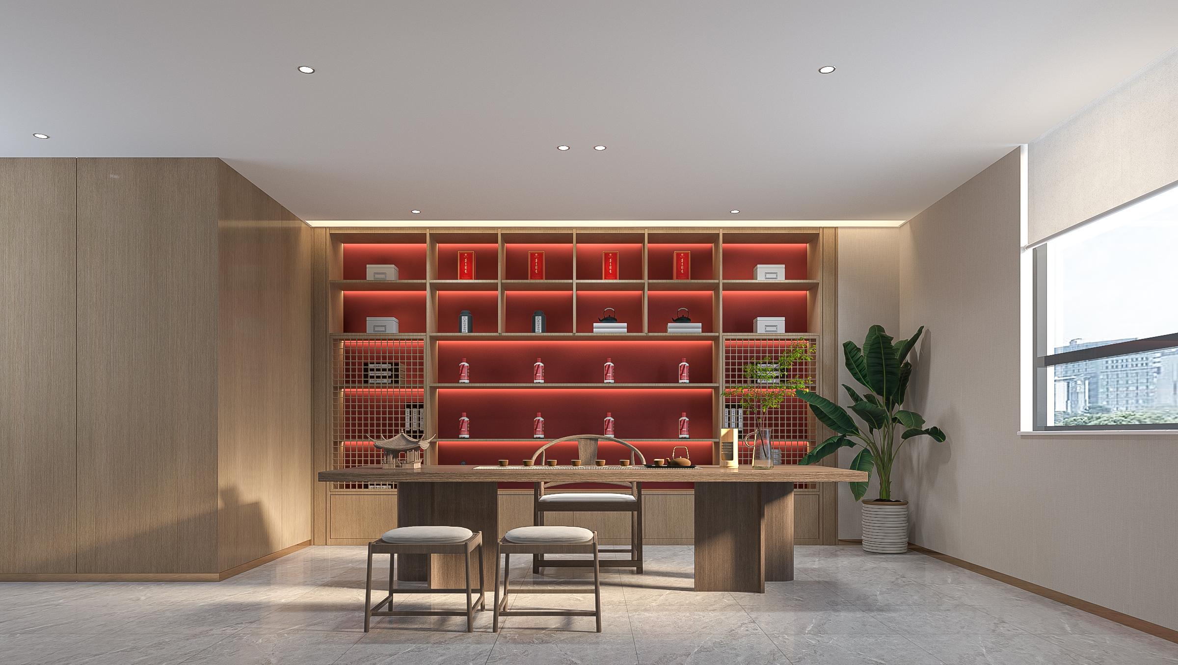 酒企办公室装修设计案例-3