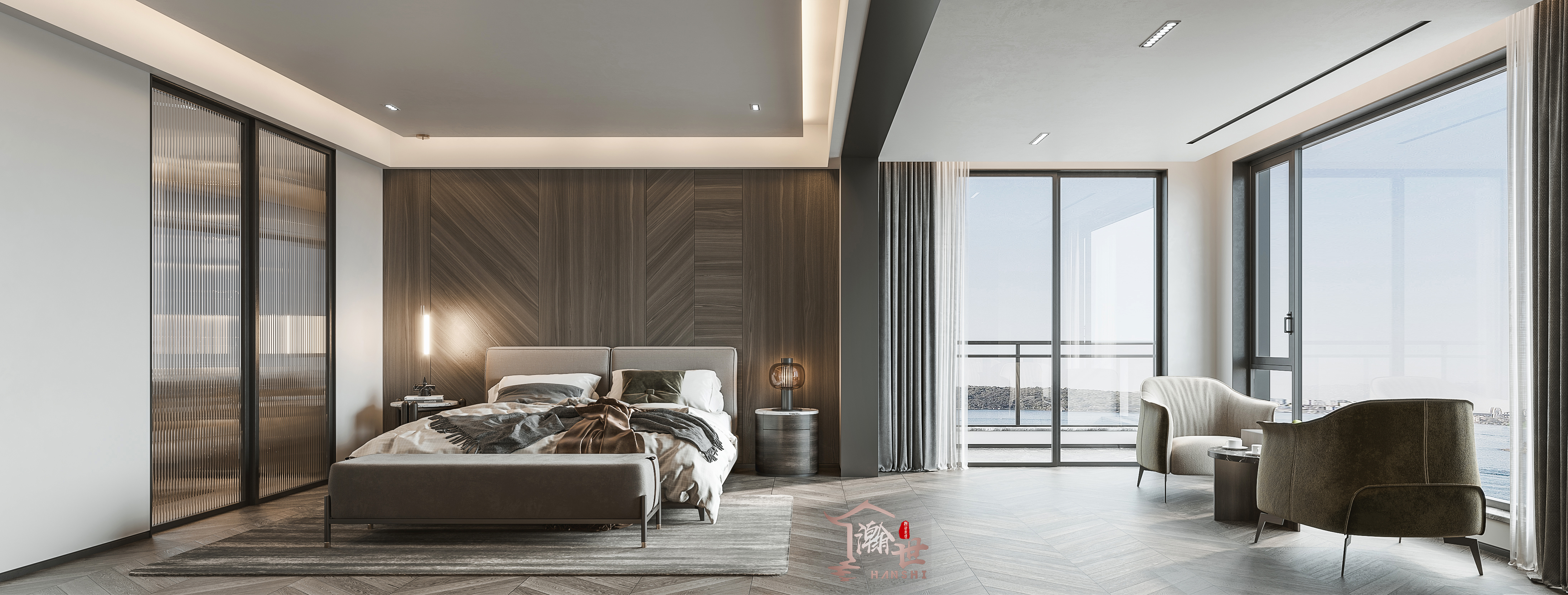 现代轻奢家装-瀚世表现-19