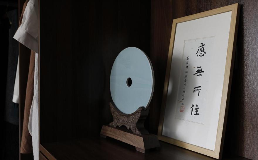 轻奢优雅的黑胡桃空间艺术-25