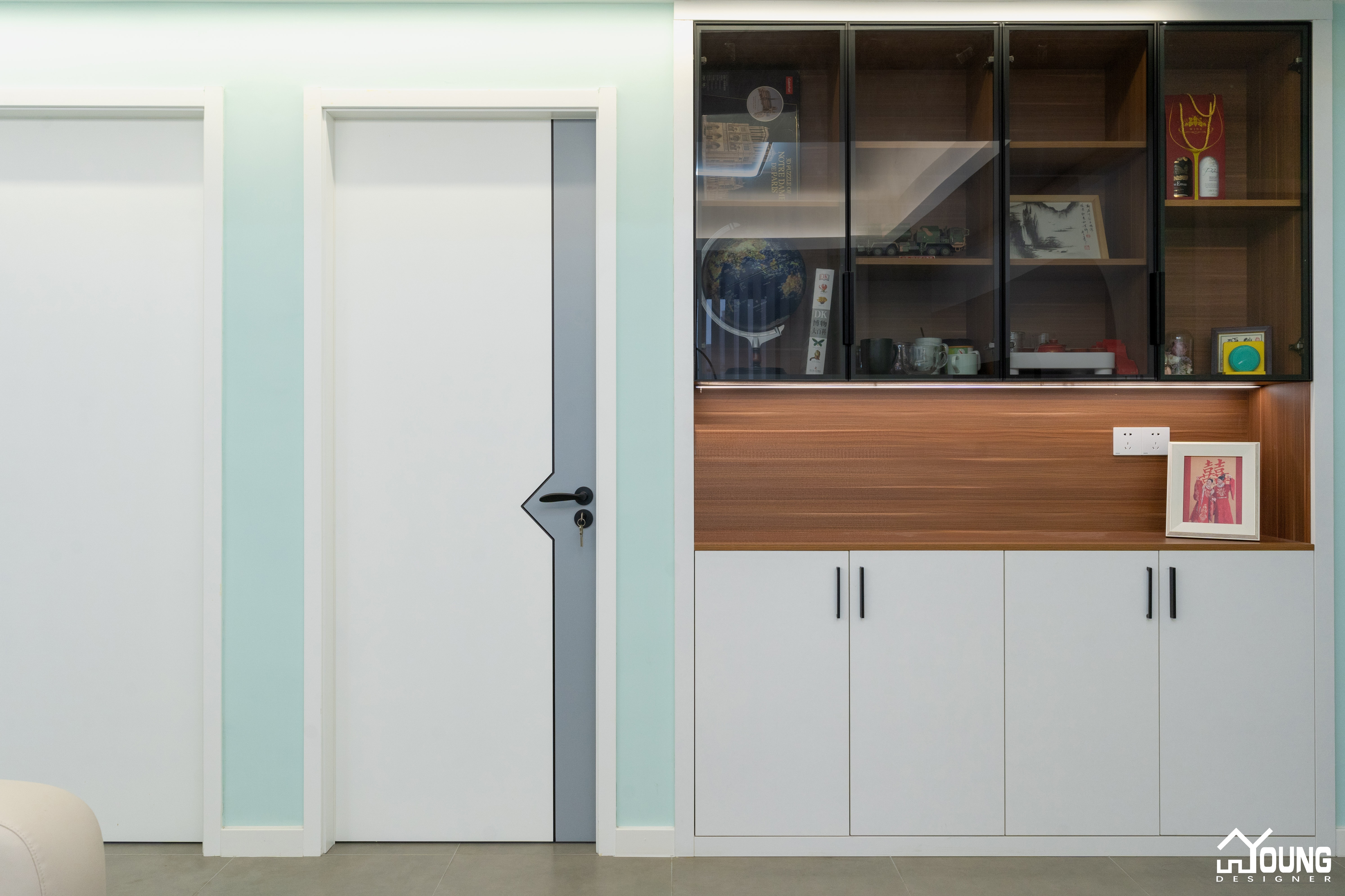 厦门角美中骏四季阳光三期 118㎡现代简约浪漫居所丨中国厦门丨YOUNG 室内设计工作室-27