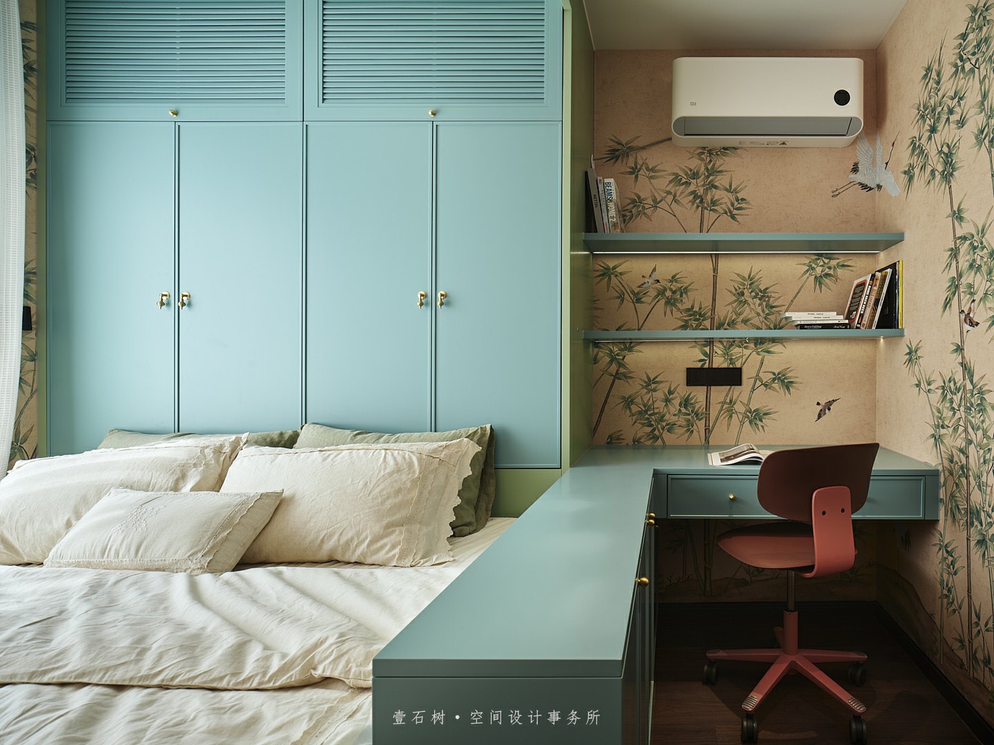 荣誉花园复古风格设计丨壹石樹空间设计事务所-75