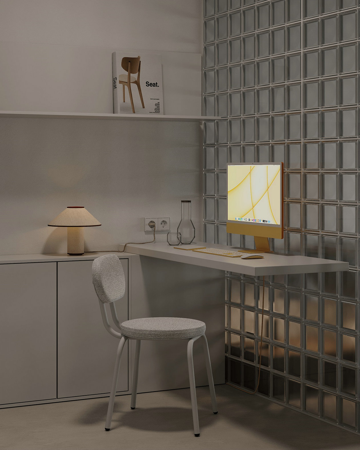 中性色系小空间公寓设计 超高级！-3