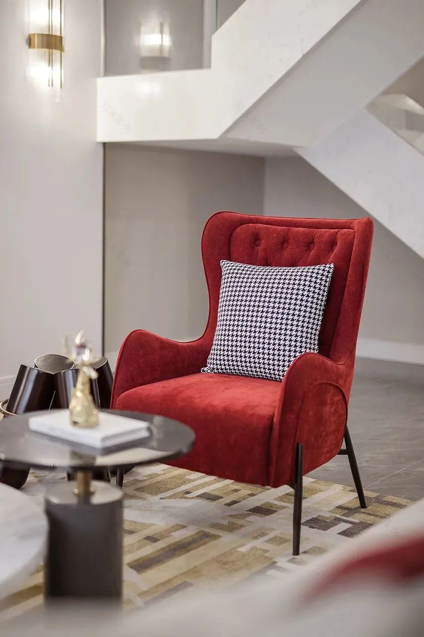 铜川绿地不夜城叠墅样板间丨中国铜川丨上海栖丞室内设计工程有限公司-45