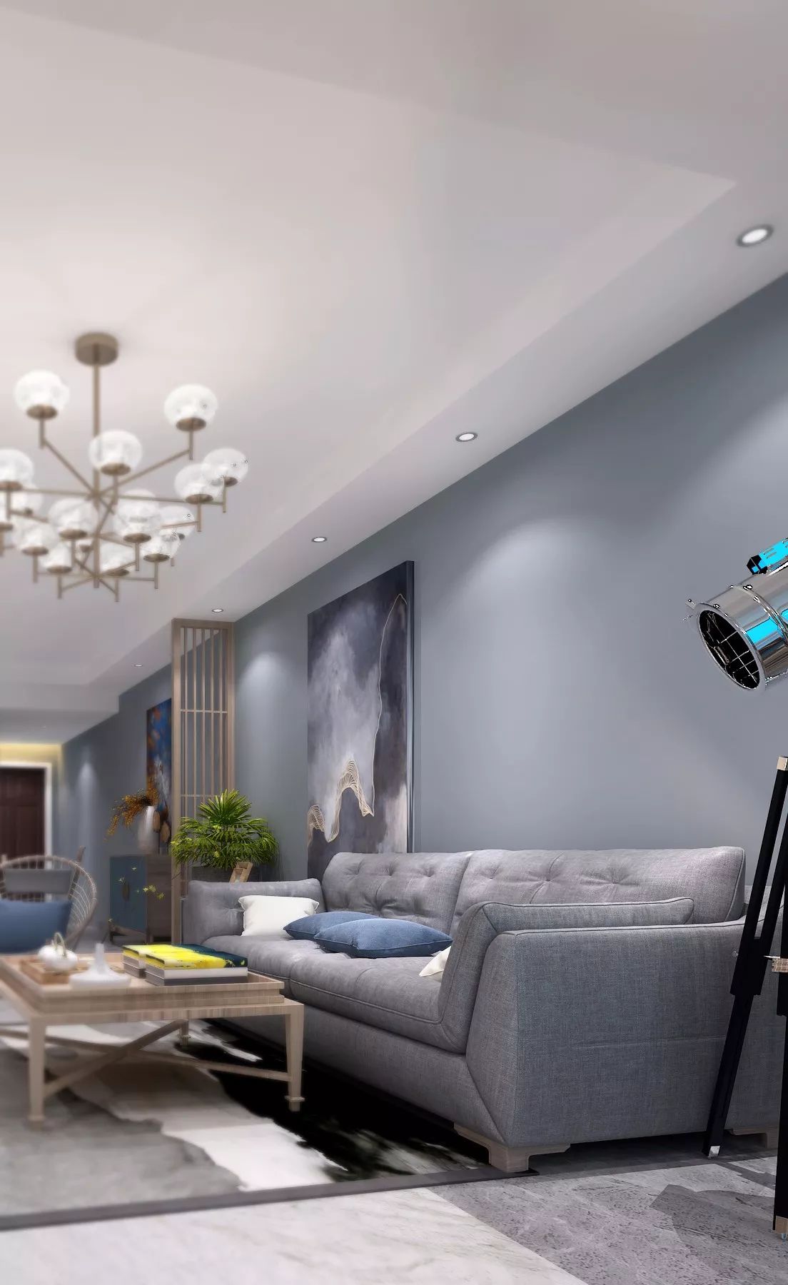 彰泰名都 95㎡简约宜居空间,品之筑设计诠释生活美学-48