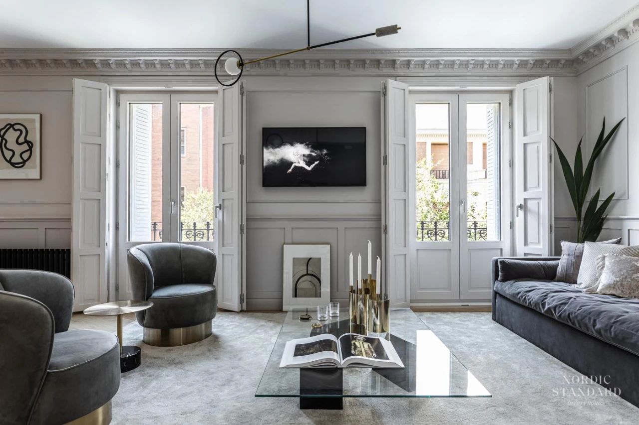 巴黎公寓设计丨法国巴黎-6