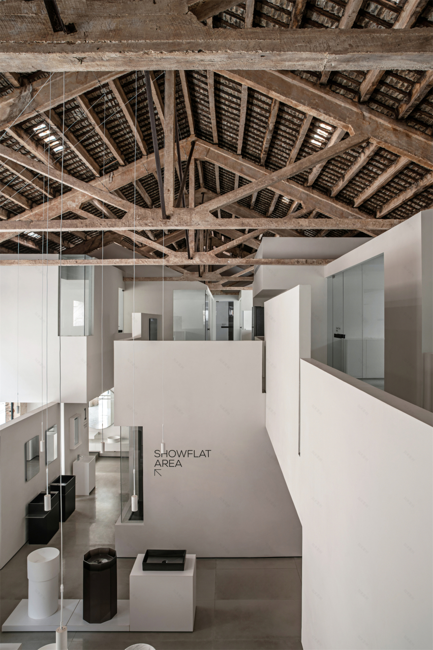 LEW丨厂房改造丨卫浴美学空间-31